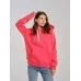 Толстовка женская кенгуру коралловая 