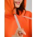 Толстовка женская кенгуру оранжевая