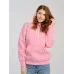 Толстовка женская кенгуру розовая