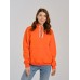Толстовка женская кенгуру оранжевая