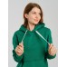 Толстовка женская кенгуру зеленая