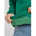 Толстовка женская кенгуру зеленая