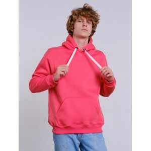 Толстовка мужская кенгуру коралловая