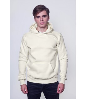 Толстовка мужская молочная