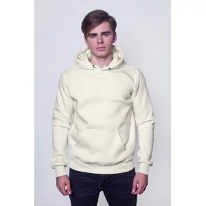 Толстовка мужская молочная