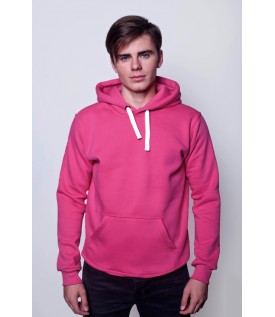 Толстовка мужская кенгуру малиновая