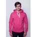 Толстовка мужская кенгуру малиновая