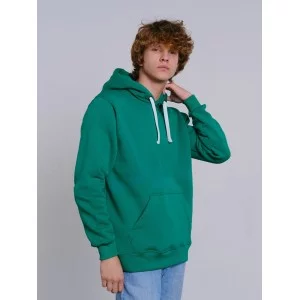 Толстовка мужская кенгуру зеленая