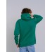 Толстовка мужская кенгуру зеленая