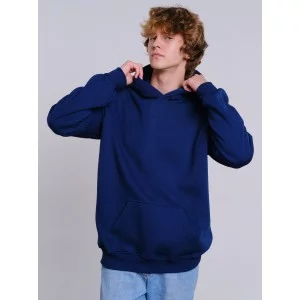 Толстовка мужская кенгуру индиго