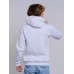 Толстовка унисекс кенгуру белая