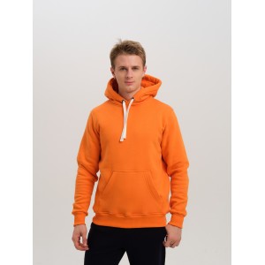 Толстовка мужская кенгуру оранжевая