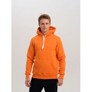 Толстовка мужская кенгуру оранжевая