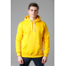 Толстовка мужская кенгуру желтая