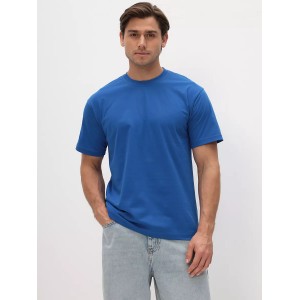 Футболка мужская синяя