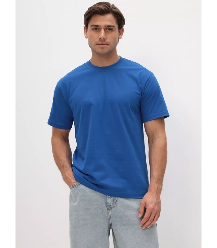 Футболка мужская синяя