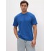Футболка мужская синяя