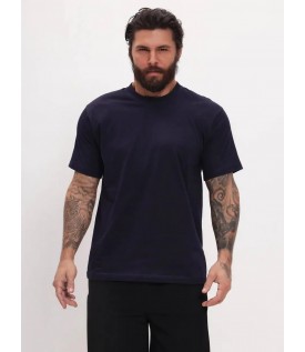 Футболка мужская темно-синяя