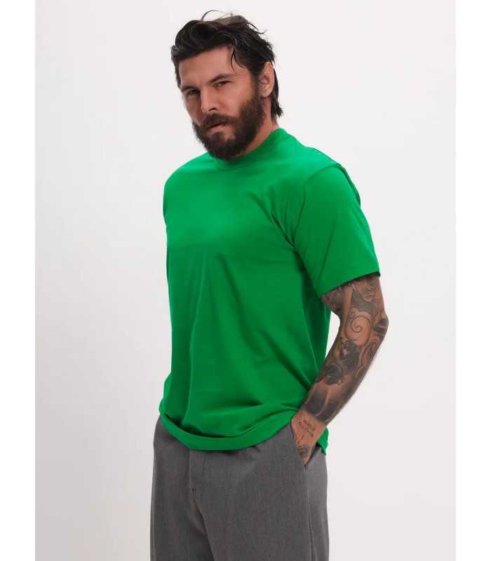 Футболка мужская зеленая