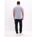 Футболка мужская серый меланж