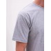 Футболка мужская серый меланж