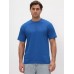 Футболка мужская синяя