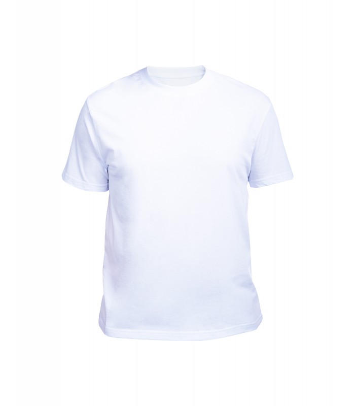 Футболка мужская белая (стрейч)